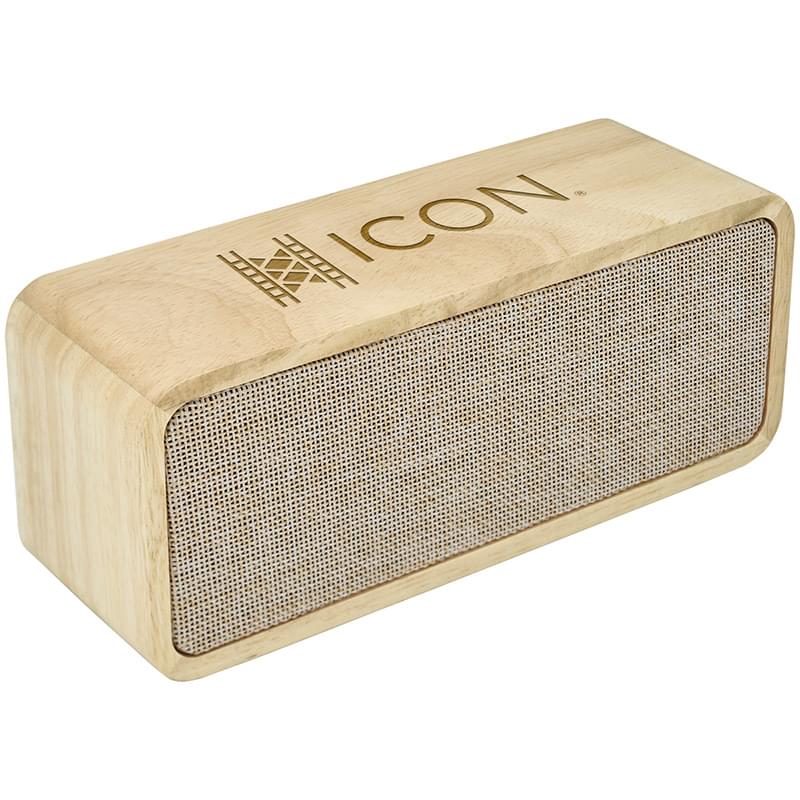 10W TWS FSC Wood Wireless Speaker