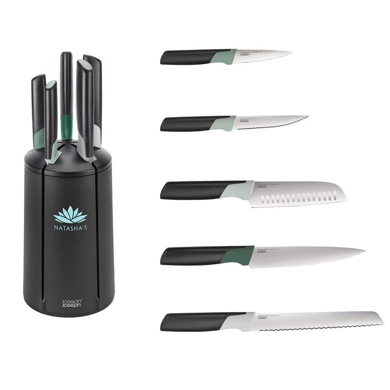 Joseph Joseph® Elevate™ Green Knives Carousel Set