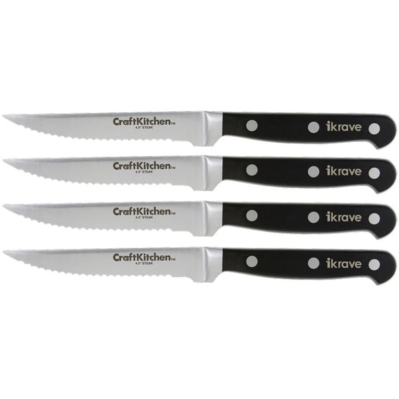 CraftKitchen&trade; Set of 4 Steak Knives