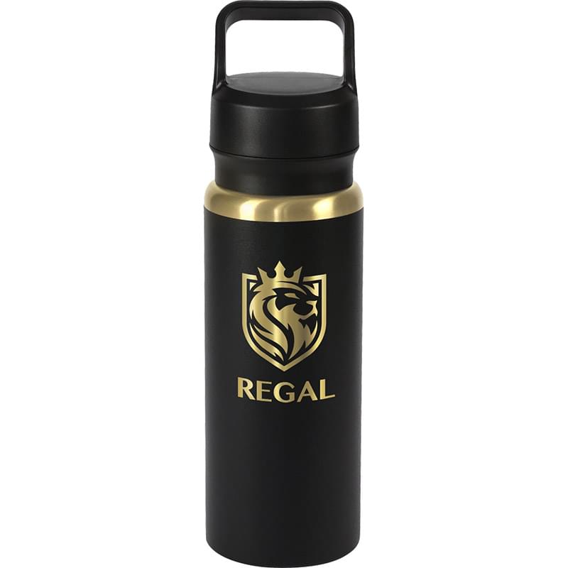 28oz Urban Peak® Dual Top Gold Water Bottle