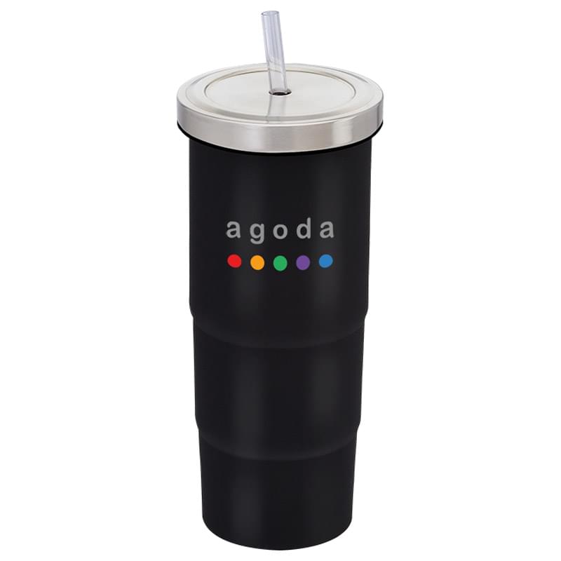 Urban Peak® 25 oz Marina Vacuum Tumbler and Straw