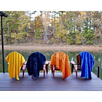 Diamond Colored Beach Towel