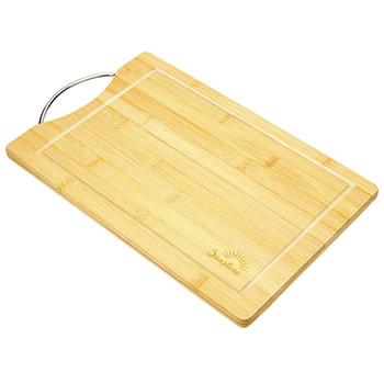 Home Basics&reg; Bamboo Board 10"x15" w/ Handle