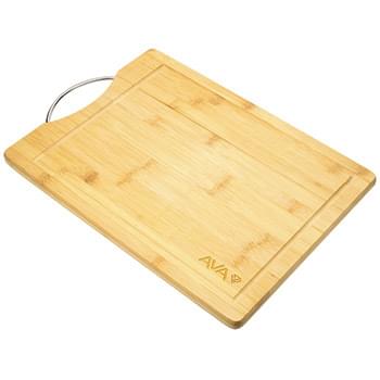Home Basics&reg; Bamboo Board 12"x16" w/ Handle