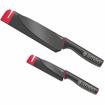 Joseph Joseph® Slice&Sharpen™ 2 Knives w/ Sheaths