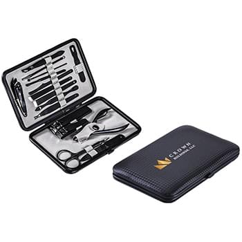 Members Only® 16 Piece Men’s Mani/Pedi Set