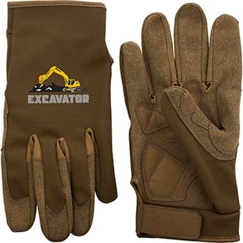 Touchscreen Tips & Synthetic Leather Palm Gloves