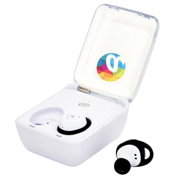 Bluetooth&reg; Wireless Earbuds with Charger Case