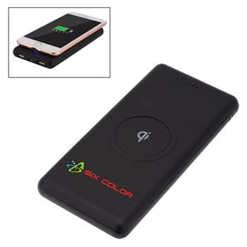 UL Certified Qi Ring Wireless Power Bank/Charger