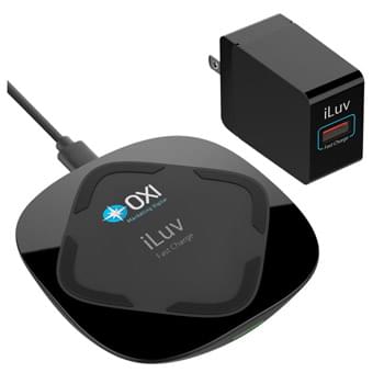 iLuv&reg; 15W Qi Fast Wireless Charger