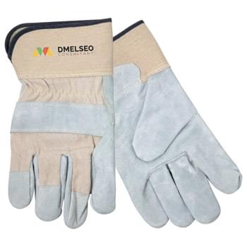 Split Leather Glove w/Safety Cuffs