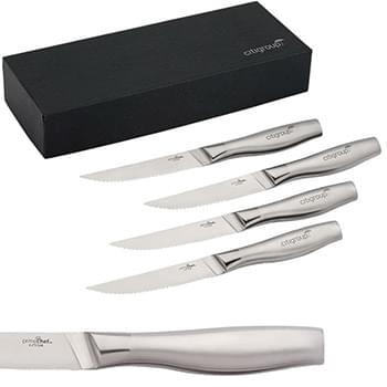 Prime Chef™ Stainless Steel 4 Steak Knife Set